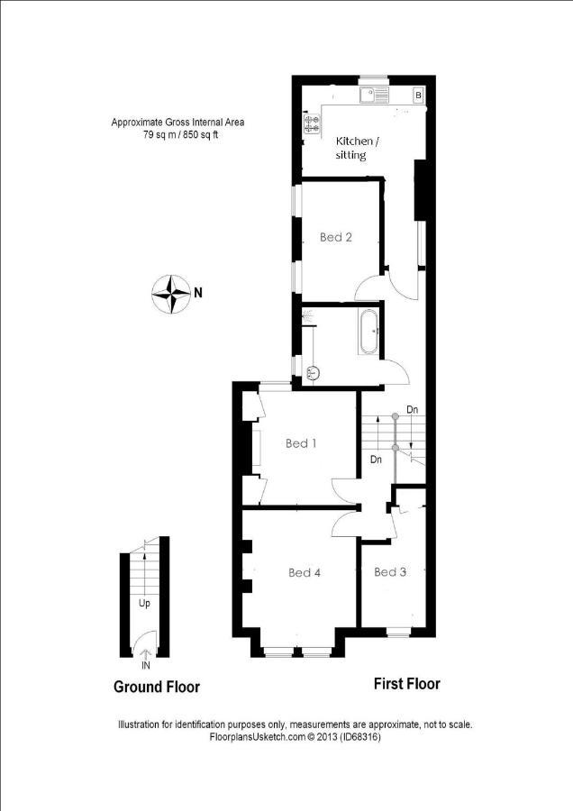 Groves 4 Bedroom, Shepherds Bush Apartment *